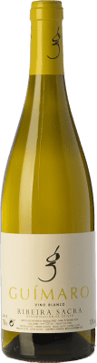 18,95 € Envio grátis | Vinho branco Guímaro D.O. Ribeira Sacra Galiza Espanha Torrontés, Godello, Loureiro, Treixadura, Albariño Garrafa 75 cl