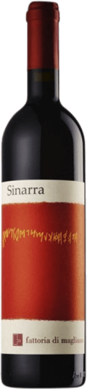 19,95 € Бесплатная доставка | Красное вино Fattoria di Magliano Sinarra D.O.C. Maremma Toscana Тоскана Италия Sangiovese бутылка 75 cl