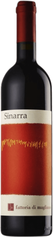 21,95 € Spedizione Gratuita | Vino Rosso Fattoria di Magliano Sinarra D.O.C. Maremma Toscana Toscana Italia Sangiovese Eco — Biologico Bottiglia 75 cl
