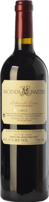 71,95 € Envoi gratuit | Vin Rouge Hacienda Monasterio Réserve D.O. Ribera del Duero Castille et Leon Espagne Tempranillo, Cabernet Sauvignon Eco — Biologique 75 cl