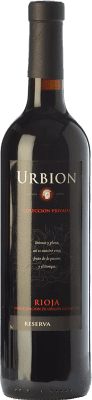 17,95 € Envío gratis | Vino tinto Urbión Reserva D.O.Ca. Rioja La Rioja España Tempranillo Botella 75 cl