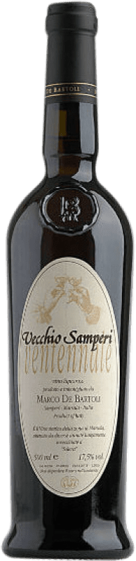 62,95 € 免费送货 | 强化酒 Marco de Bartoli Vecchio Samperi Ventennali D.O.C. Marsala 西西里岛 意大利 Grillo 瓶子 Medium 50 cl