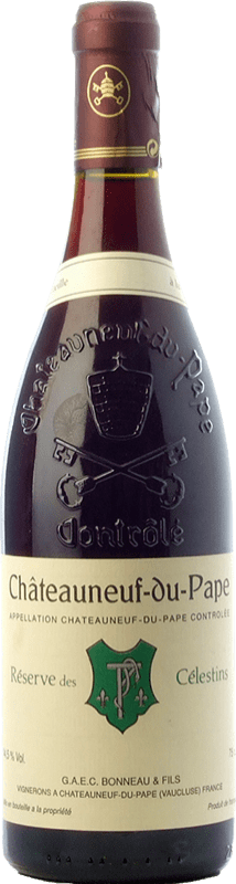 322,95 € Envío gratis | Vino tinto Henri Bonneau Cuvée Réserve des Célestins Reserva I.G.P. Vin de Pays Rhône Rhône Francia Garnacha Botella 75 cl