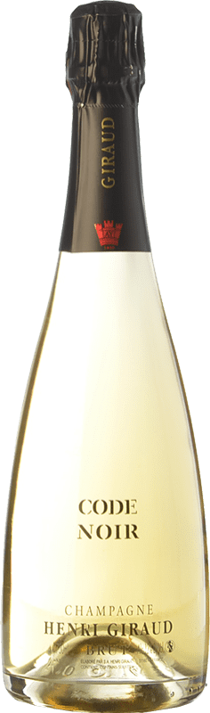 159,95 € Envio grátis | Espumante branco Henri Giraud Code Noir Reserva A.O.C. Champagne Champagne França Pinot Preto Garrafa 75 cl