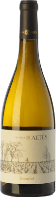 13,95 € Spedizione Gratuita | Vino bianco Herència Altés Benufet Crianza D.O. Terra Alta Catalogna Spagna Grenache Bianca Bottiglia 75 cl