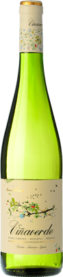 8,95 € Spedizione Gratuita | Vino bianco Hermanos Gracia Viñaverde Giovane D.O. Montilla-Moriles Andalusia Spagna Torrontés, Moscato d'Alessandria, Verdejo, Pedro Ximénez Bottiglia 75 cl