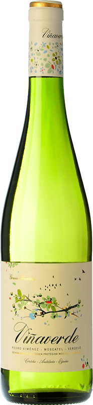 5,95 € Envoi gratuit | Vin blanc Hermanos Gracia Viñaverde Jeune D.O. Montilla-Moriles Andalousie Espagne Torrontés, Muscat d'Alexandrie, Verdejo, Pedro Ximénez Bouteille 75 cl