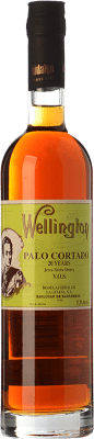 44,95 € Бесплатная доставка | Крепленое вино La Gitana Palo Cortado Wellington V.O.S D.O. Manzanilla-Sanlúcar de Barrameda Андалусия Испания Palomino Fino 20 Лет бутылка 50 cl