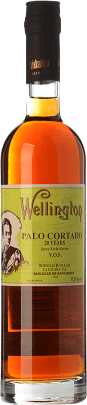 49,95 € Free Shipping | Fortified wine La Gitana Palo Cortado Wellington V.O.S D.O. Manzanilla-Sanlúcar de Barrameda Andalusia Spain Palomino Fino 20 Years Bottle 50 cl