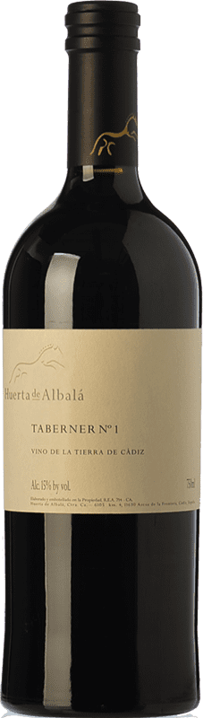 99,95 € Free Shipping | Red wine Huerta de Albalá Taberner Nº 1 Aged I.G.P. Vino de la Tierra de Cádiz Andalusia Spain Merlot, Syrah, Cabernet Sauvignon Bottle 75 cl