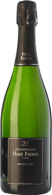 72,95 € 免费送货 | 白起泡酒 Huré Frères L'Instantanée A.O.C. Champagne 香槟酒 法国 Pinot Black, Chardonnay, Pinot Meunier 瓶子 75 cl