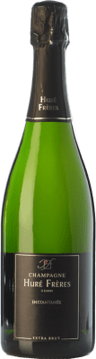 76,95 € 免费送货 | 白起泡酒 Huré Frères L'Instantanée A.O.C. Champagne 香槟酒 法国 Pinot Black, Chardonnay, Pinot Meunier 瓶子 75 cl