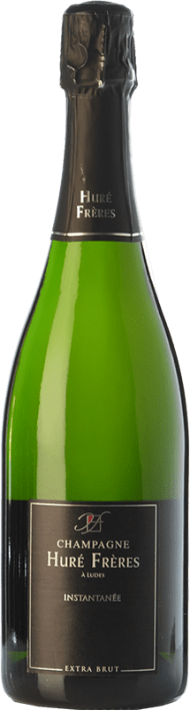 72,95 € Бесплатная доставка | Белое игристое Huré Frères L'Instantanée A.O.C. Champagne шампанское Франция Pinot Black, Chardonnay, Pinot Meunier бутылка 75 cl