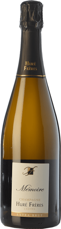 71,95 € Бесплатная доставка | Белое игристое Huré Frères Mémoire A.O.C. Champagne шампанское Франция Pinot Black, Chardonnay, Pinot Meunier бутылка 75 cl
