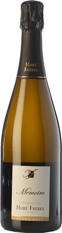 75,95 € Envio grátis | Espumante Branco Huré Frères Mémoire A.O.C. Champagne Champagne França Pinot Noir, Chardonnay, Pinot Meunier 75 cl