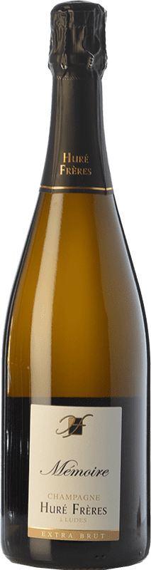 75,95 € Kostenloser Versand | Weißer Sekt Huré Frères Mémoire A.O.C. Champagne Champagner Frankreich Spätburgunder, Chardonnay, Pinot Meunier Flasche 75 cl