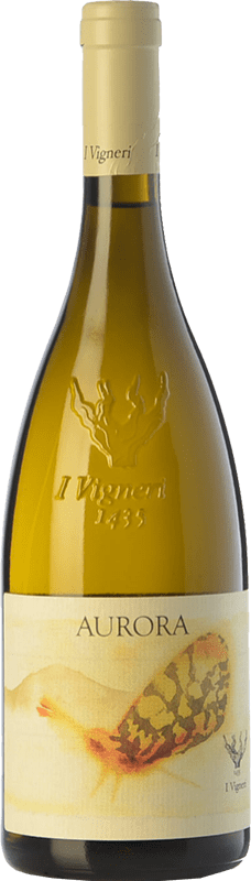 31,95 € Envío gratis | Vino blanco I Vigneri Aurora D.O.C. Etna Sicilia Italia Carricante Botella 75 cl