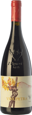 65,95 € Бесплатная доставка | Красное вино I Vigneri Rosso Vinupetra D.O.C. Etna Сицилия Италия Grenache, Nerello Mascalese, Nerello Cappuccio бутылка 75 cl