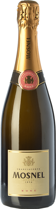 31,95 € Free Shipping | Rosé Sparkling Wine Il Mosnel Brut Rosé D.O.C.G. Franciacorta Lombardia Italy Pinot Noir, Chardonnay, Pinot Blanc Eco — Organic Bottle 75 cl
