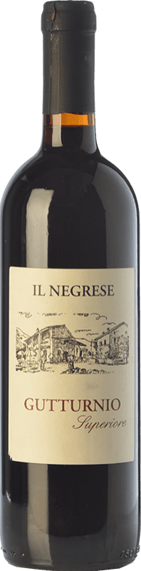 8,95 € Free Shipping | Red wine Il Negrese Fermo D.O.C. Gutturnio Emilia-Romagna Italy Barbera, Croatina Bottle 75 cl