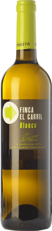 8,95 € Envoi gratuit | Vin Blanc Iniesta Finca El Carril D.O. Manchuela Castilla La Mancha Espagne Macabeo — Macabeu Bouteille 75 cl