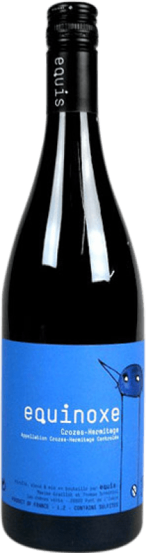 27,95 € Free Shipping | Red Wine Domaine des Lises Equinoxe A.O.C. Crozes-Hermitage Rhône France Syrah — Shiraz Bottle 75 cl