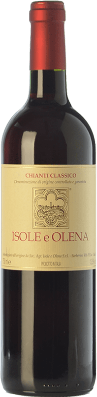 33,95 € 免费送货 | 红酒 Isole e Olena D.O.C.G. Chianti Classico 托斯卡纳 意大利 Syrah, Sangiovese, Canaiolo 瓶子 75 cl