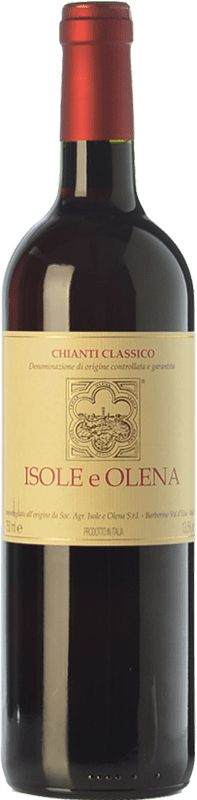 33,95 € Envio grátis | Vinho Tinto Isole e Olena Clássico D.O.C.G. Chianti Tuscany Itália Syrah, Sangiovese, Canaiolo 75 cl