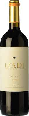11,95 € Spedizione Gratuita | Vino Rosso Izadi Crianza — Invecchiato in Botte D.O.Ca. Rioja La Rioja Spagna Tempranillo 75 cl