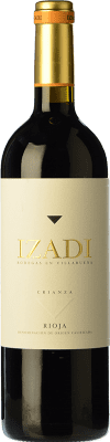 72,95 € Бесплатная доставка | Красное вино Izadi старения D.O.Ca. Rioja Ла-Риоха Испания Tempranillo Бутылка Иеровоам-Двойной Магнум 3 L