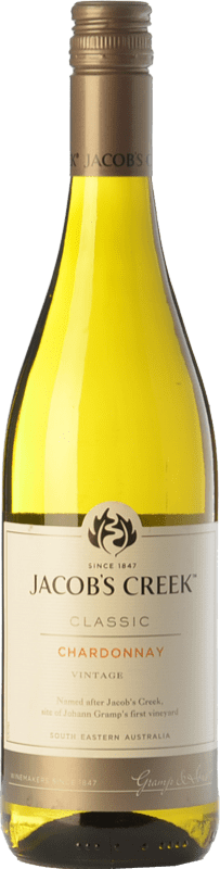 6,95 € Free Shipping | White wine Jacob's Creek Classic Aged I.G. Southern Australia Southern Australia Australia Chardonnay Bottle 75 cl