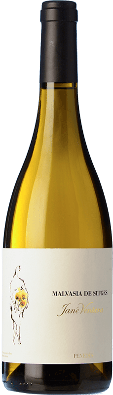 15,95 € Spedizione Gratuita | Vino bianco Jané Ventura Blanc Crianza D.O. Penedès Catalogna Spagna Malvasía de Sitges Bottiglia 75 cl