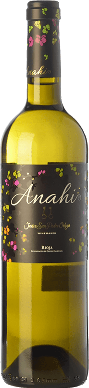 8,95 € Free Shipping | White Wine Javier San Pedro Anahí D.O.Ca. Rioja The Rioja Spain Tempranillo, Malvasia, Sauvignon Magnum Bottle 1,5 L