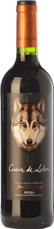 9,95 € Free Shipping | Red wine San Pedro Ortega Cueva de Lobos Crianza D.O.Ca. Rioja The Rioja Spain Tempranillo Magnum Bottle 1,5 L