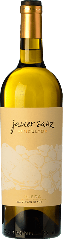 15,95 € Envoi gratuit | Vin blanc Javier Sanz D.O. Rueda Castille et Leon Espagne Sauvignon Blanc Bouteille 75 cl