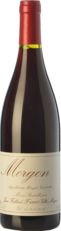33,95 € Envio grátis | Vinho Tinto Jean Foillard Clássico Jovem A.O.C. Morgon Beaujolais França Gamay 75 cl