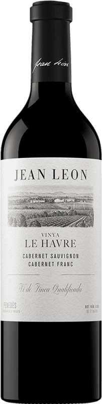 27,95 € Envío gratis | Vino tinto Jean Leon Vinya Le Havre Reserva D.O. Penedès Cataluña España Cabernet Sauvignon, Cabernet Franc Botella 75 cl