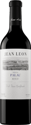 29,95 € Бесплатная доставка | Красное вино Jean Leon Vinya Palau старения D.O. Penedès Каталония Испания Merlot бутылка 75 cl