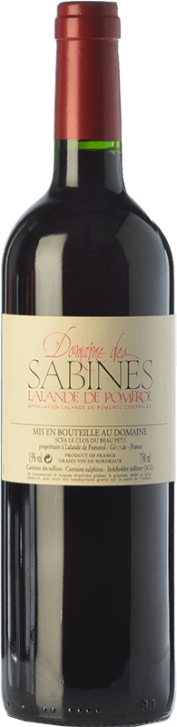 21,95 € Free Shipping | Red wine Jean-Luc Thunevin Domaine des Sabines Aged A.O.C. Lalande-de-Pomerol Bordeaux France Merlot, Cabernet Sauvignon, Cabernet Franc Bottle 75 cl