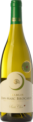 19,95 € Envío gratis | Vino Blanco Jean-Marc Brocard Sainte Claire A.O.C. Chablis Borgoña Francia Chardonnay 75 cl