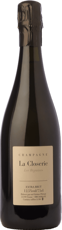 96,95 € Envio grátis | Espumante branco Jérôme Prévost La Closerie Les Béguines Reserva A.O.C. Champagne Champagne França Pinot Meunier Garrafa 75 cl