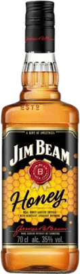 19,95 € Бесплатная доставка | Виски Бурбон Jim Beam Honey Кентукки Соединенные Штаты бутылка 70 cl