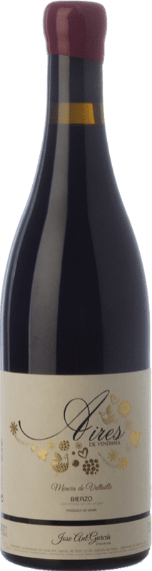 25,95 € Free Shipping | Red wine JAG Viticultor Aires de Vendimia Aged D.O. Bierzo Castilla y León Spain Mencía Bottle 75 cl