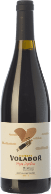 16,95 € Envío gratis | Vino Tinto Josep Grau L'Efecte Volador Joven D.O. Montsant Cataluña España Garnacha, Cariñena 75 cl