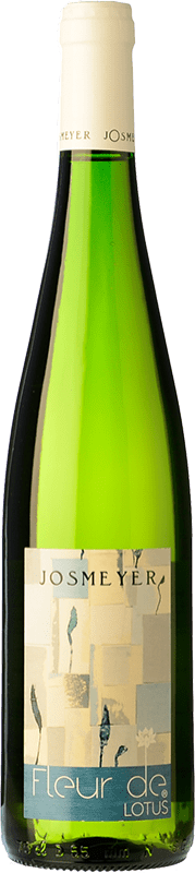 17,95 € 免费送货 | 白酒 Domaine Josmeyer Fleur de Lotus A.O.C. Alsace 阿尔萨斯 法国 Gewürztraminer, Riesling 瓶子 75 cl