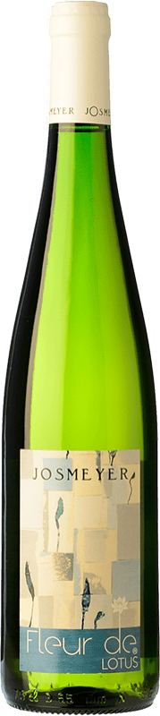 17,95 € Spedizione Gratuita | Vino Bianco Domaine Josmeyer Fleur de Lotus A.O.C. Alsace Alsazia Francia Gewürztraminer, Riesling Eco — Biologico 75 cl