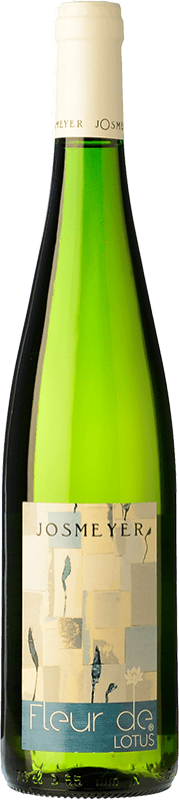 17,95 € Kostenloser Versand | Weißwein Josmeyer Fleur de Lotus A.O.C. Alsace Elsass Frankreich Gewürztraminer, Riesling Flasche 75 cl