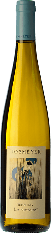 25,95 € Бесплатная доставка | Белое вино Josmeyer Le Kottabe старения A.O.C. Alsace Эльзас Франция Riesling бутылка 75 cl