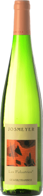 24,95 € Kostenloser Versand | Weißwein Domaine Josmeyer Les Folastries Crianza — Kurze Fassreifung A.O.C. Alsace Elsass Frankreich Gewürztraminer Eco — Biologisch Flasche 75 cl