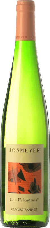 24,95 € Envoi gratuit | Vin Blanc Domaine Josmeyer Les Folastries Crianza A.O.C. Alsace Alsace France Gewürztraminer Eco — Biologique Bouteille 75 cl